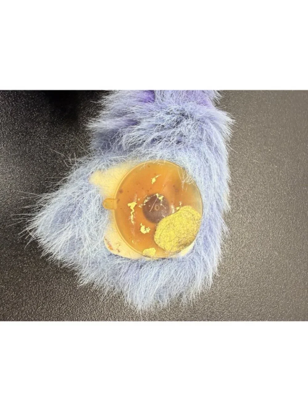 1980's Russ Berrie Weirdo Willy Plush Stuffed Animal Purple Monster NEEDs TLC